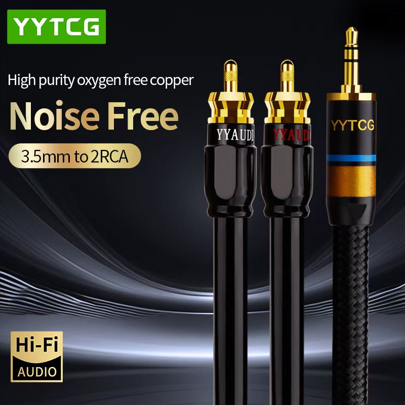 Home Cinema Dvd - YYTCG Kabel RCA HiFi Stereo 3,5