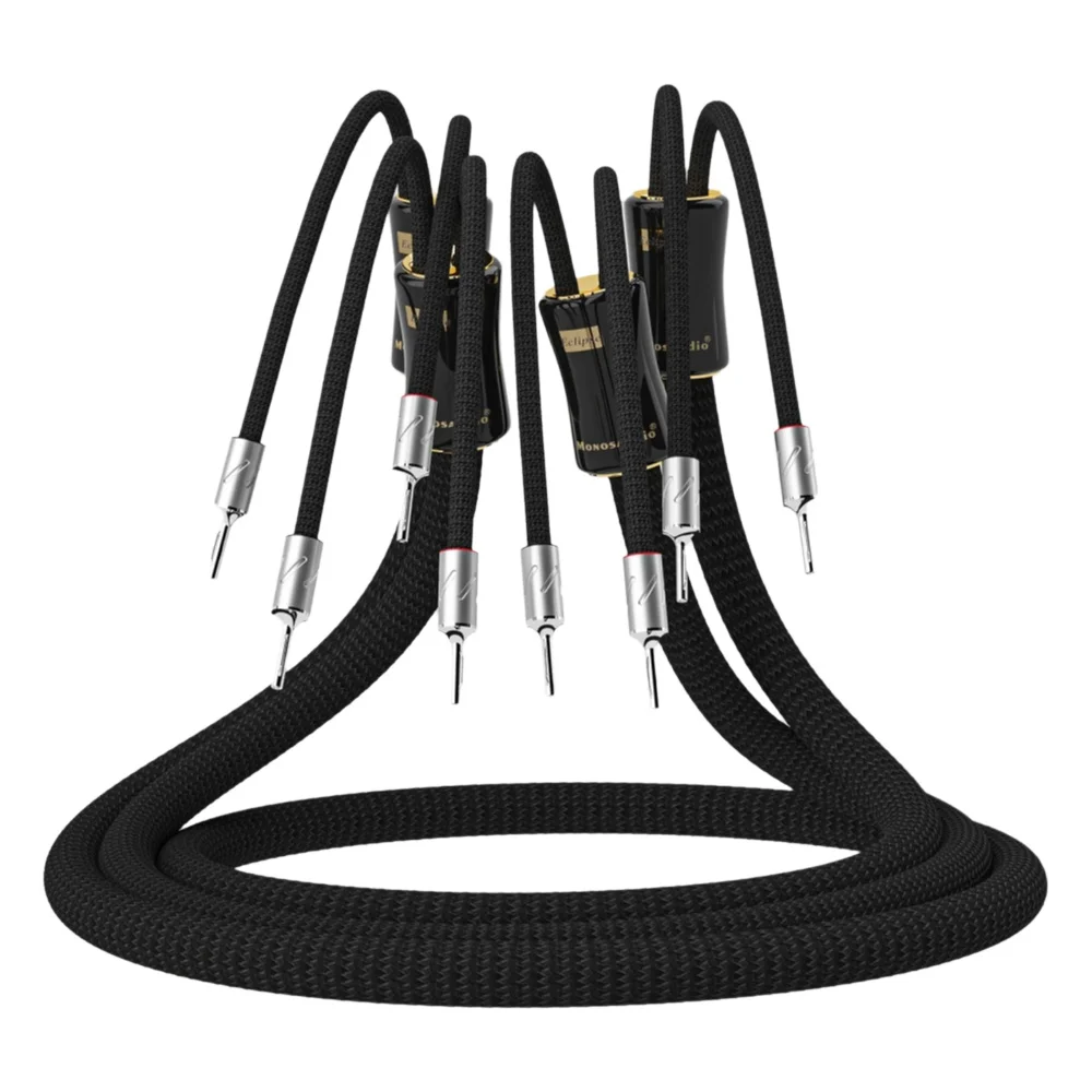 Home Cinema Xlr - Kabel głośnikowy Monosaudio 6N z czystego