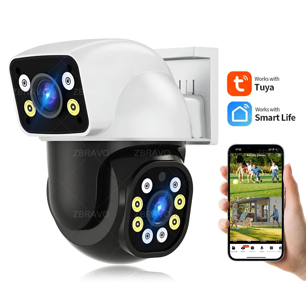 Home Cinema Sony - Smartlife 8MP WiFi Tuya Kamera Zewnętrzna
