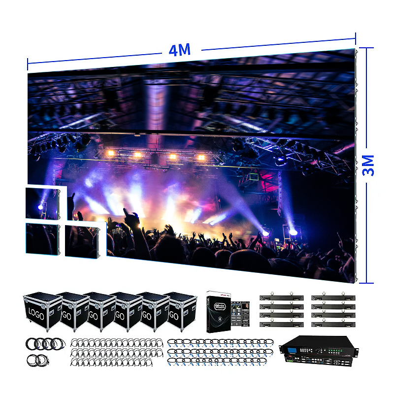 Home Cinema Outdoor - Kompletny system ściany wideo LED P3,