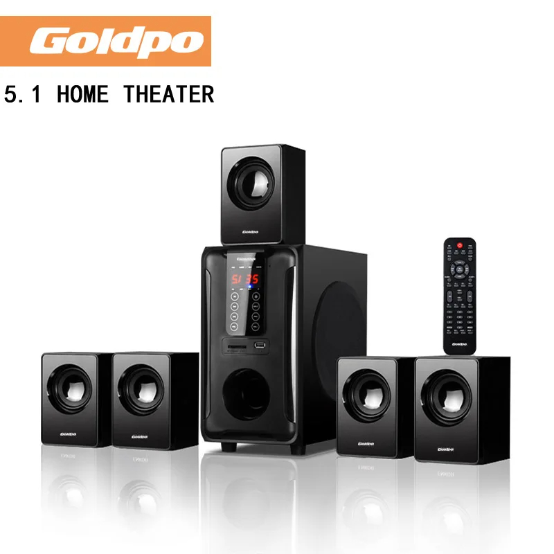 Home Cinema With Wireless Rear Speakers - 5.1 stojący na podłodze multimedialny system