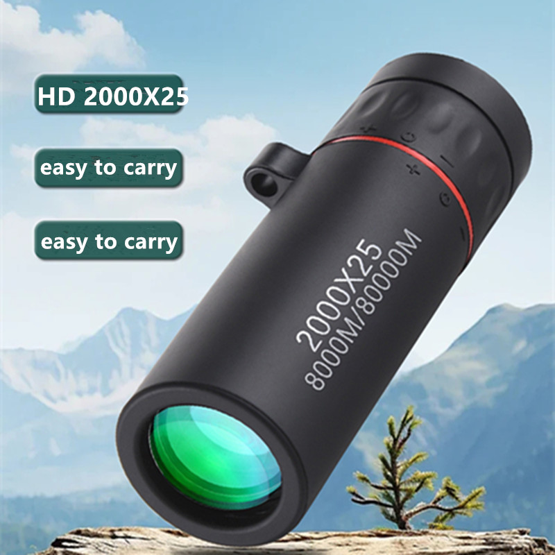 Home Cinema Center - Zewnętrzny monokularowy teleskop HD 2000x25 Mini