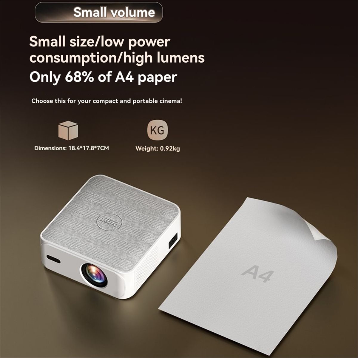 Home Cinema Uk - Projektor Android WiFi AS62 T30 Inteligentny
