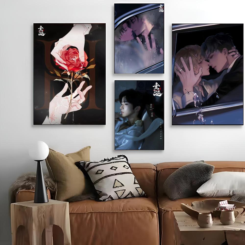 Home Cinema The Drama - ABO Desire Serial TV Malarstwo Kaligrafia