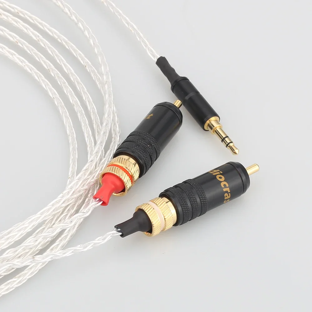 Home Cinema Player - Audiocrast posrebrzany kabel 3,5 mm stereo