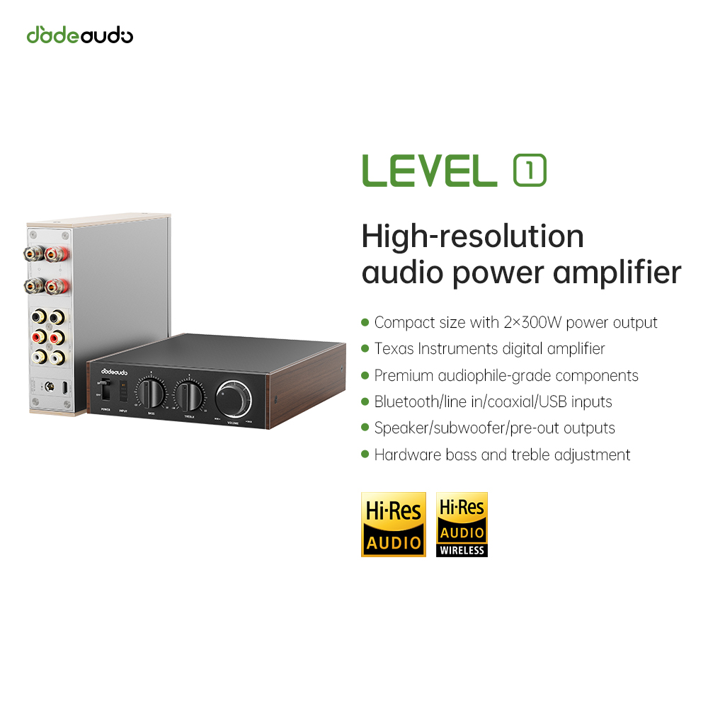 Home Cinema Pc - Wzmacniacz JadeAudio Level 1 Desktop HiFi