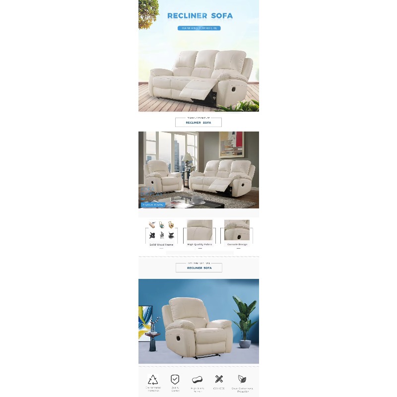 Nowoczesne sofy rozkładane ele – Home Cinema Recliners recenzja i cena