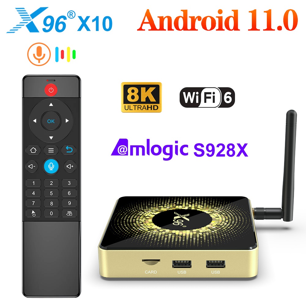 X96 X10 Amlogic S928X-J TV Box – Home Cinema Google recenzja i cena