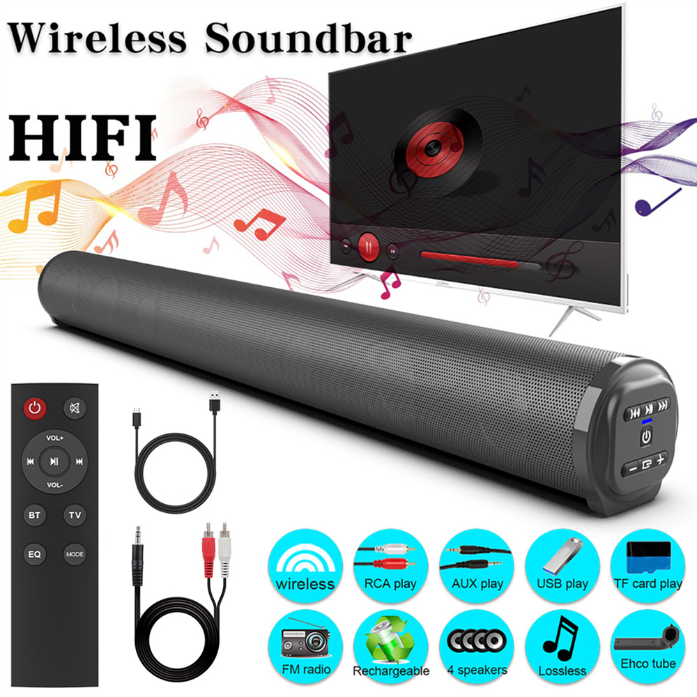 Sound Bar TV Sound System Głoś – Home Cinema With Wireless Rear Speakers recenzja i cena