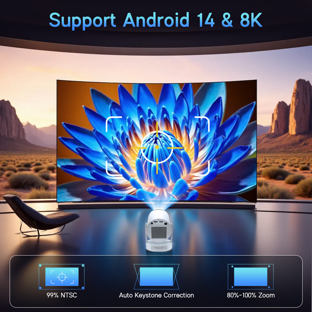 Magcubic Android 14 Natywny pr – Home Cinema Pc recenzja i cena