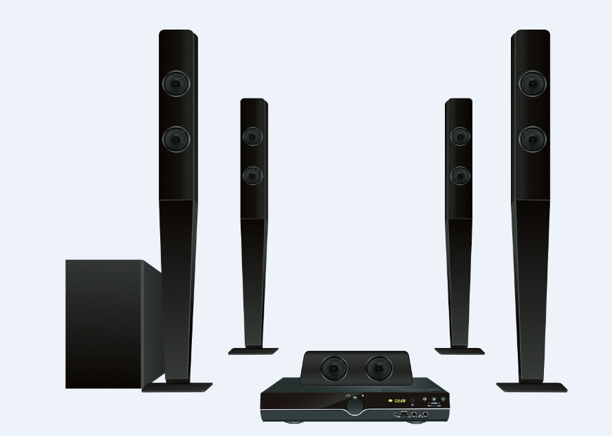 Najnowsze głośniki 5.1ch do ki – Home Cinema With Wireless Rear Speakers recenzja i cena