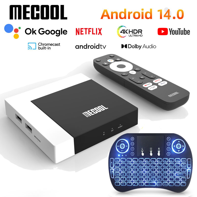 MECOOL KM7 PLUS Google TV Box  – Home Cinema Google recenzja i cena