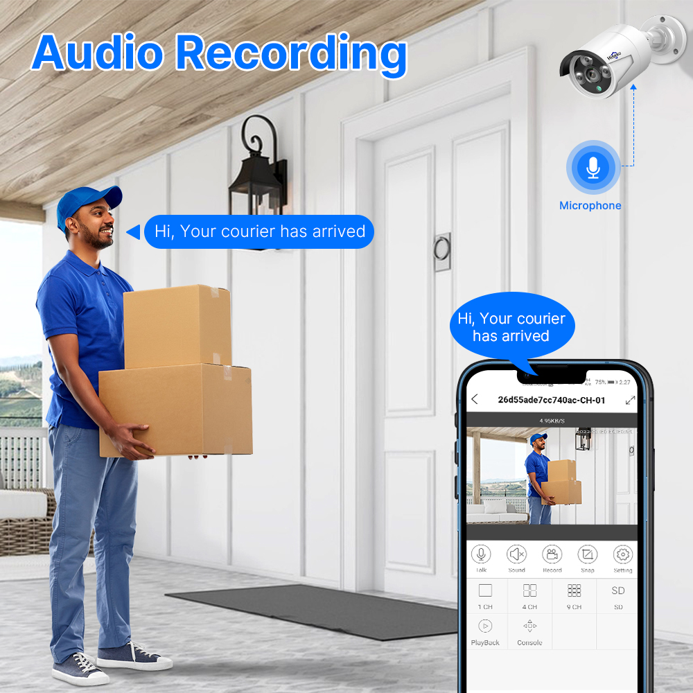 Hiseeu 5MP Audio IP Security S – Home Cinema Sony recenzja i cena