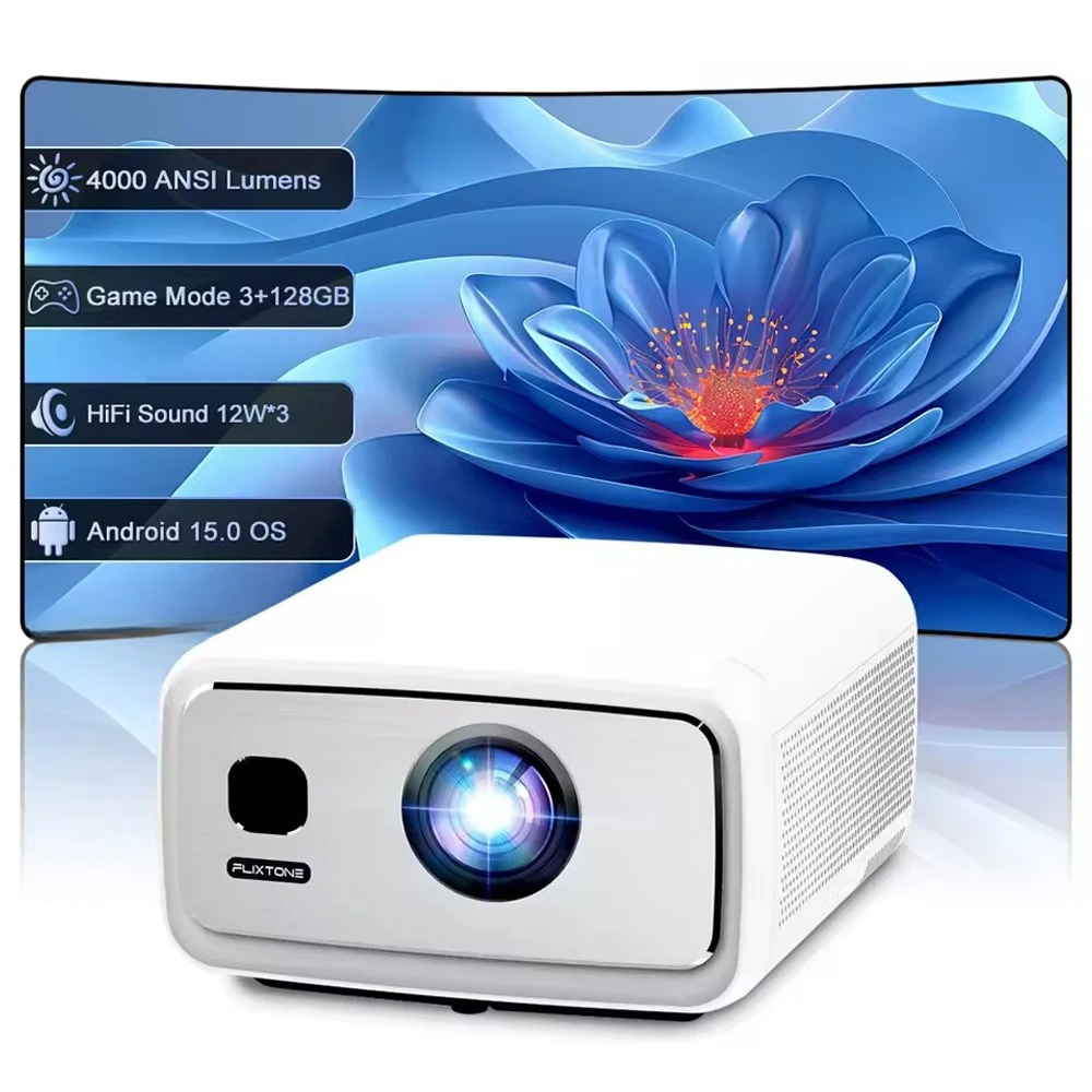 Projektor FlixTone D10S 4000 A – Home Cinema Outdoor recenzja i cena