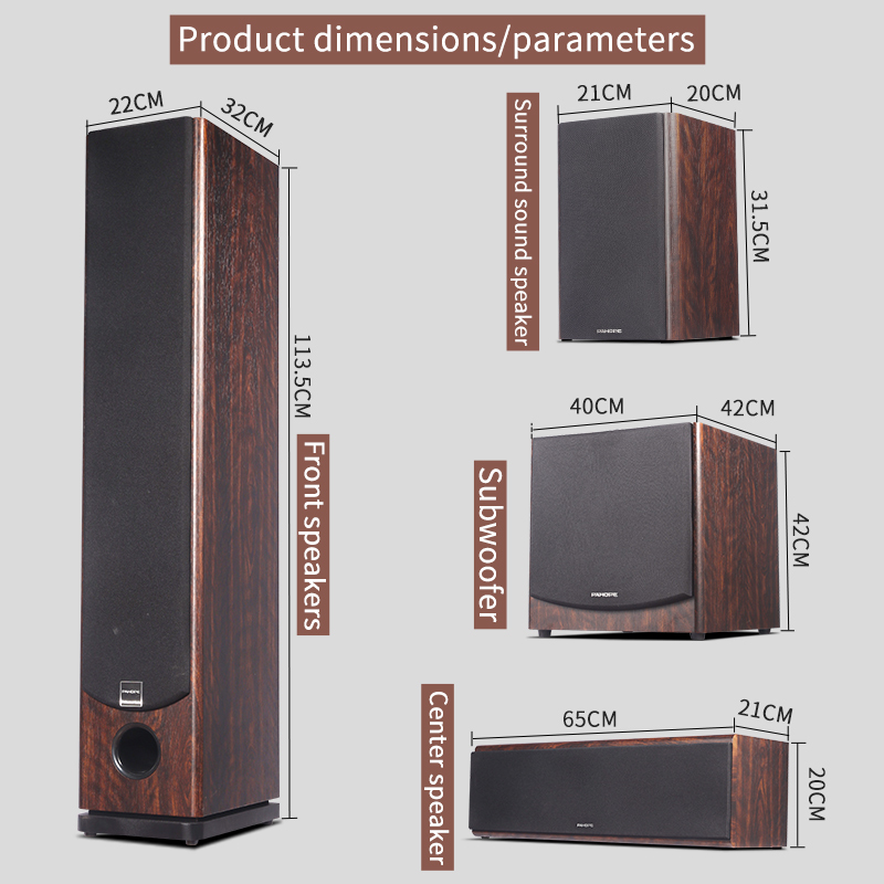 7.1 System kina domowego stoją – Home Cinema With Wireless Rear Speakers recenzja i cena