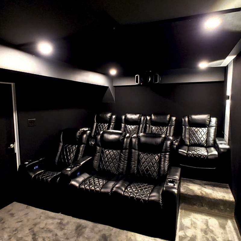 Nowoczesny zestaw mebli do sal – Home Cinema Recliners recenzja i cena