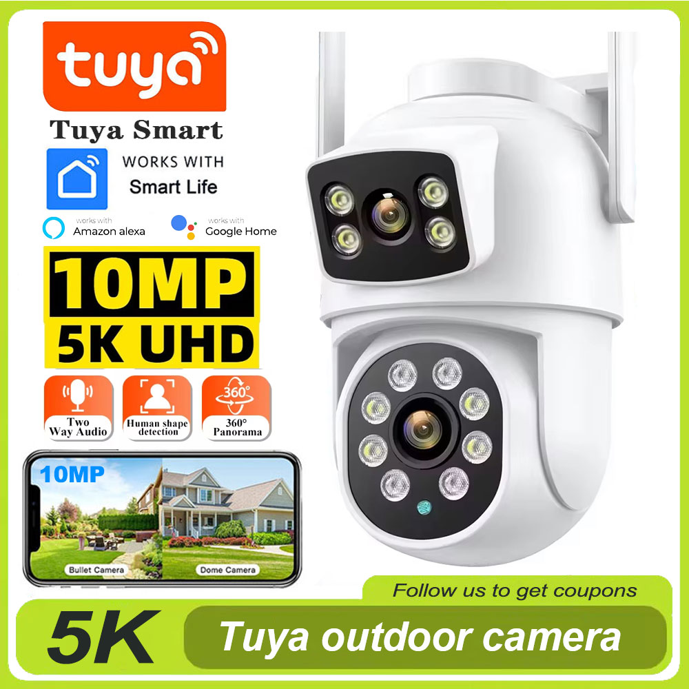 Kamera Tuya 4K 8MP Wifi PTZ Ze – Home Cinema Outdoor recenzja i cena