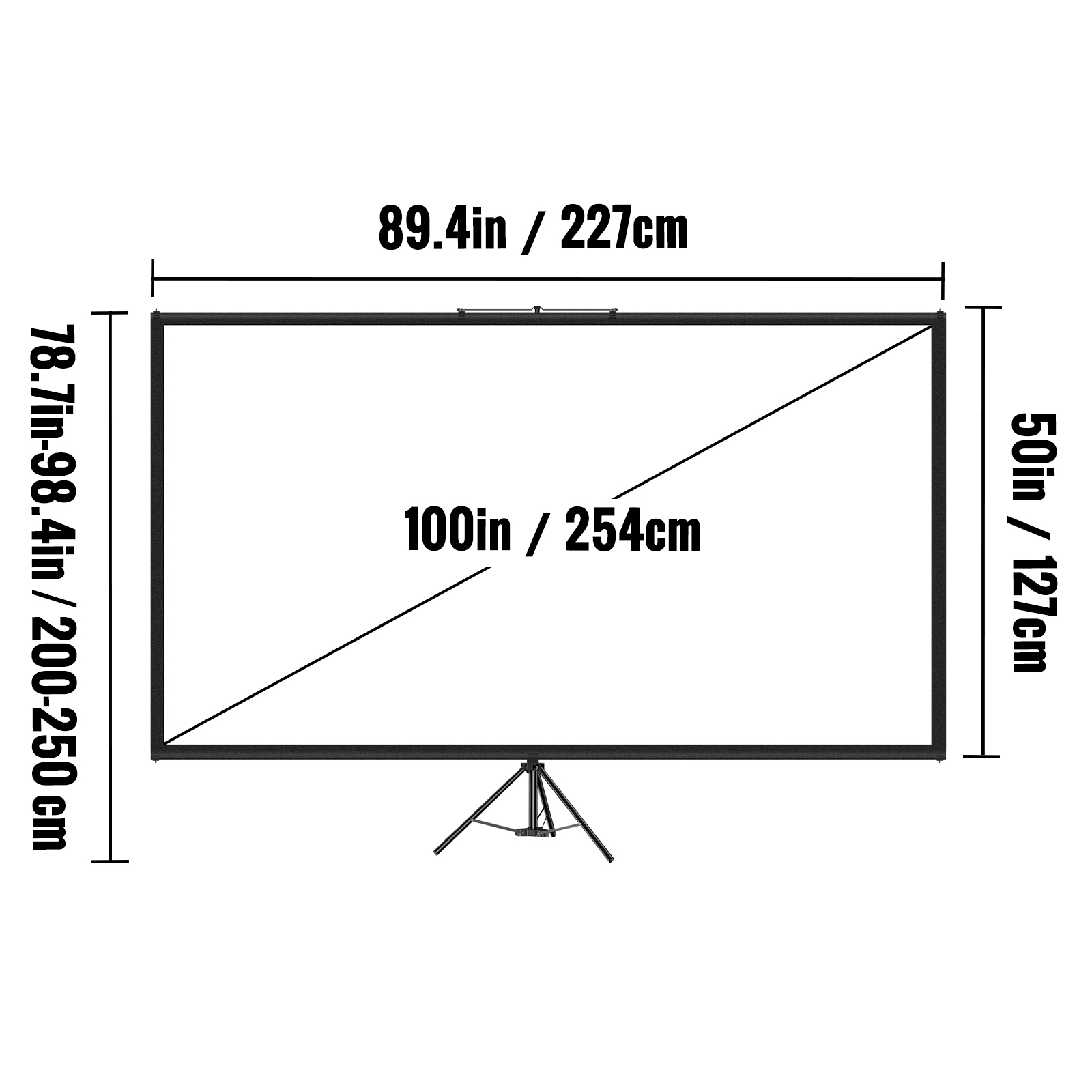 Ekran projekcyjny 100 cali ze  – Home Cinema Outdoor recenzja i cena