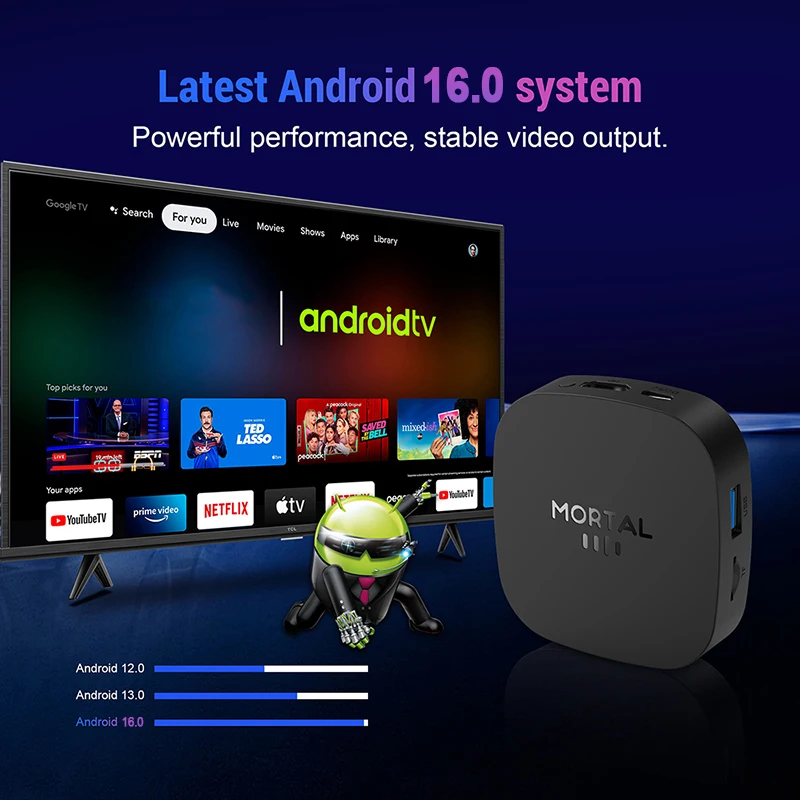 Nowy T1+ 8K HD TV Box 2026, An – Home Cinema Player recenzja i cena