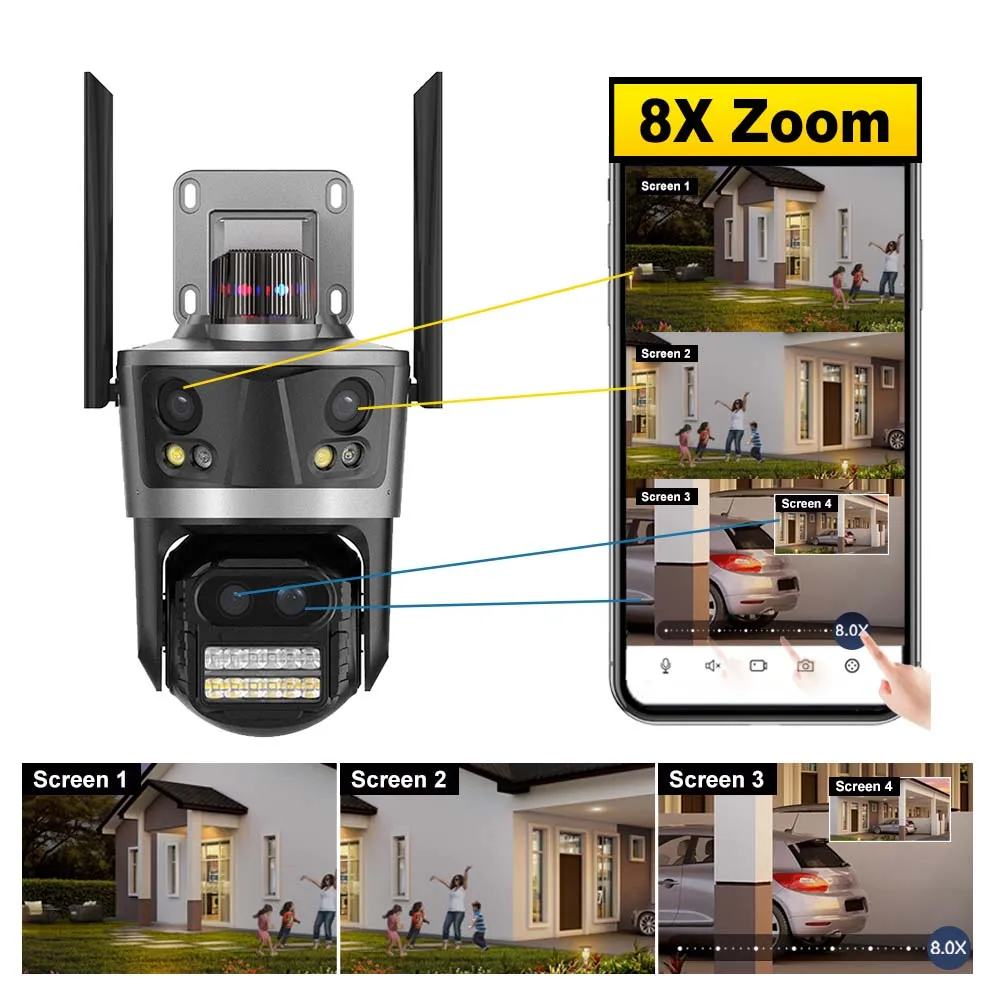 Kamera bezpieczeństwa ICsee 8K – Home Cinema Outdoor recenzja i cena