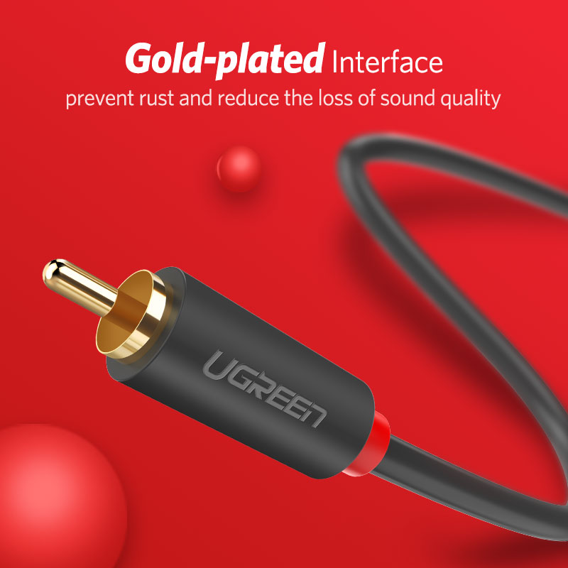 UGREEN 2RCA do 2 RCA z męskieg – Home Cinema Player recenzja i cena