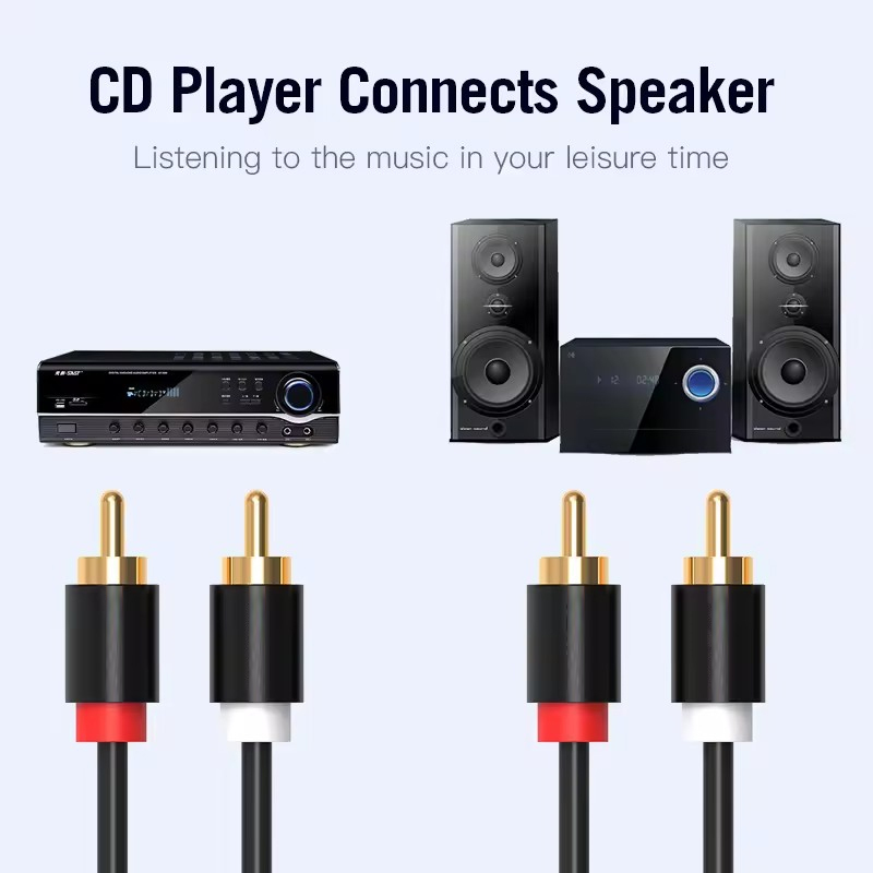 Kabel RCA Stereo HIFI 2RCA do  – Home Cinema Player recenzja i cena