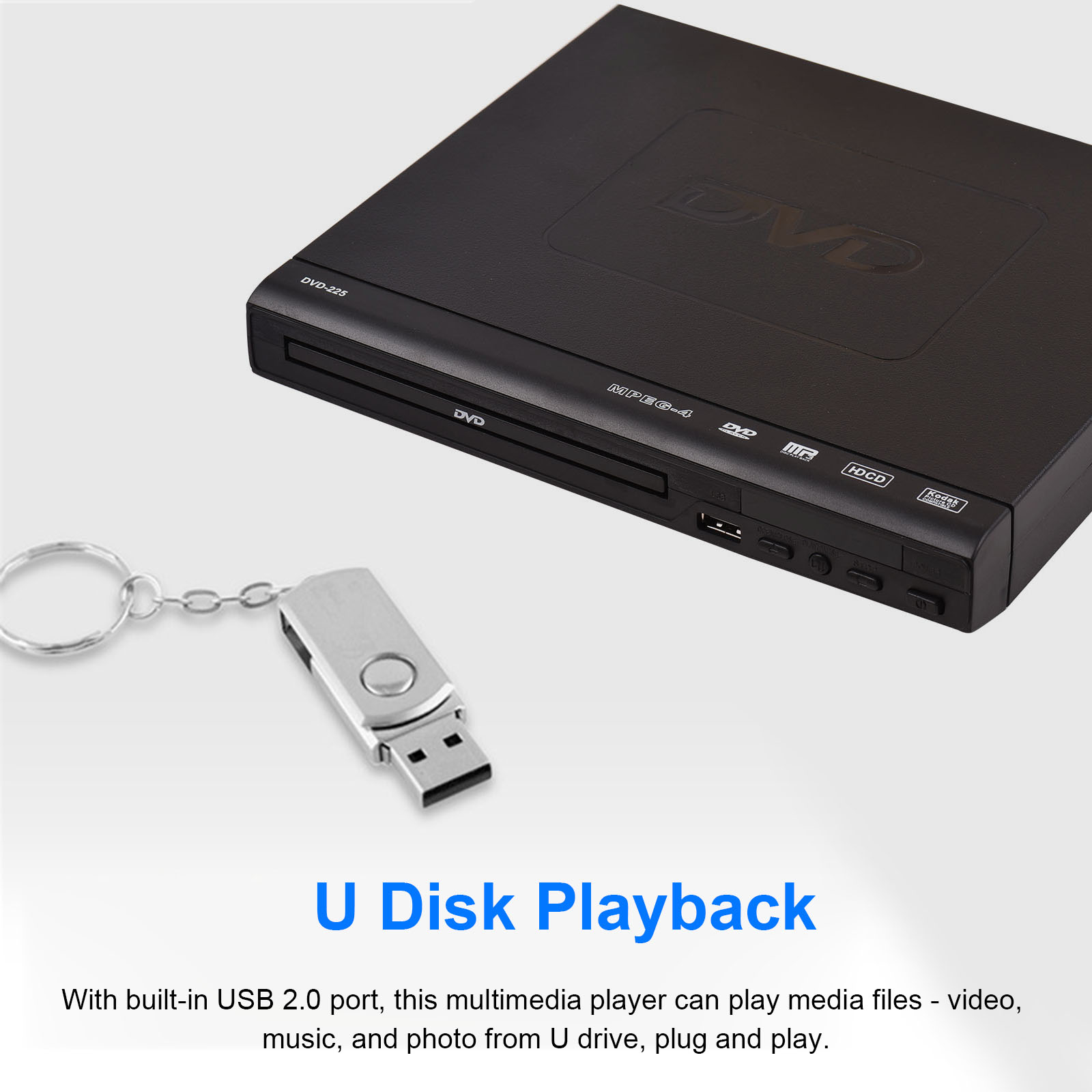 DVD-225 Domowy odtwarzacz DVD  – Home Cinema Dvd recenzja i cena
