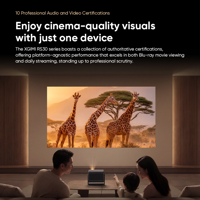 Projektor laserowy XGIMI RS30  – Home Cinema Kardon Harman recenzja i cena