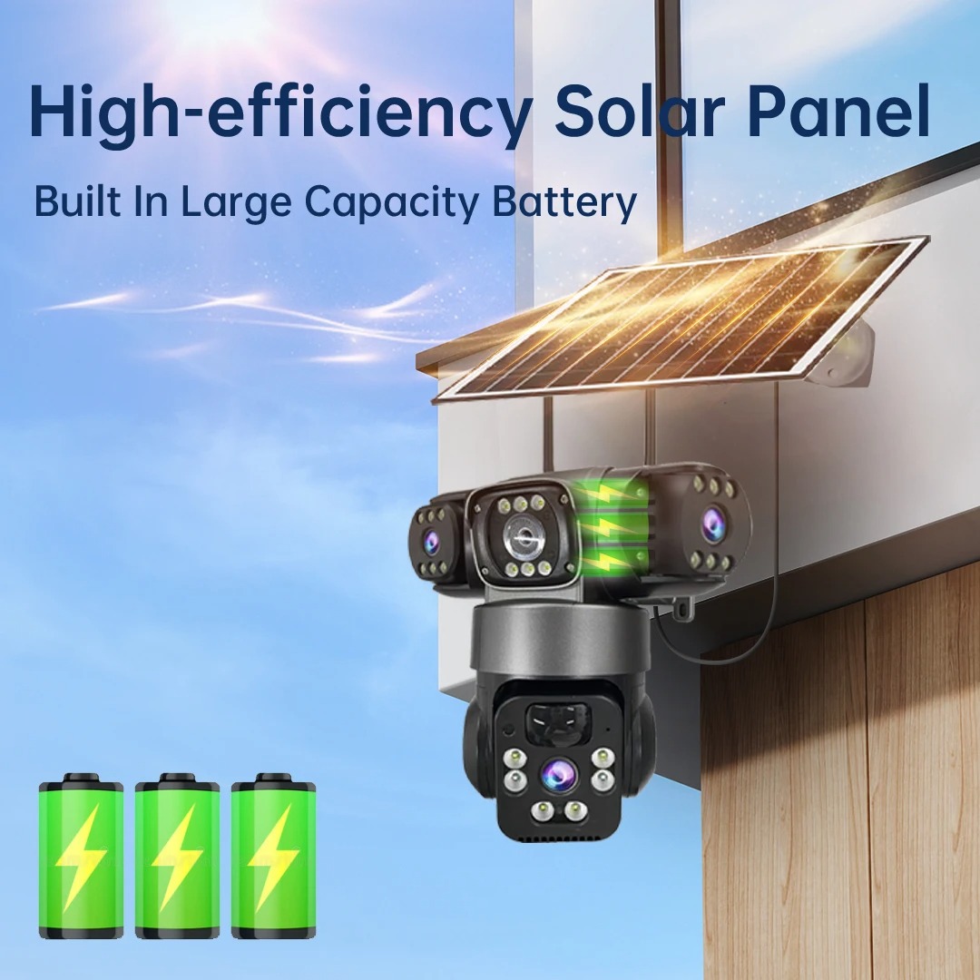 Kamera solarna 15MP V380 Pro z – Home Cinema Outdoor recenzja i cena