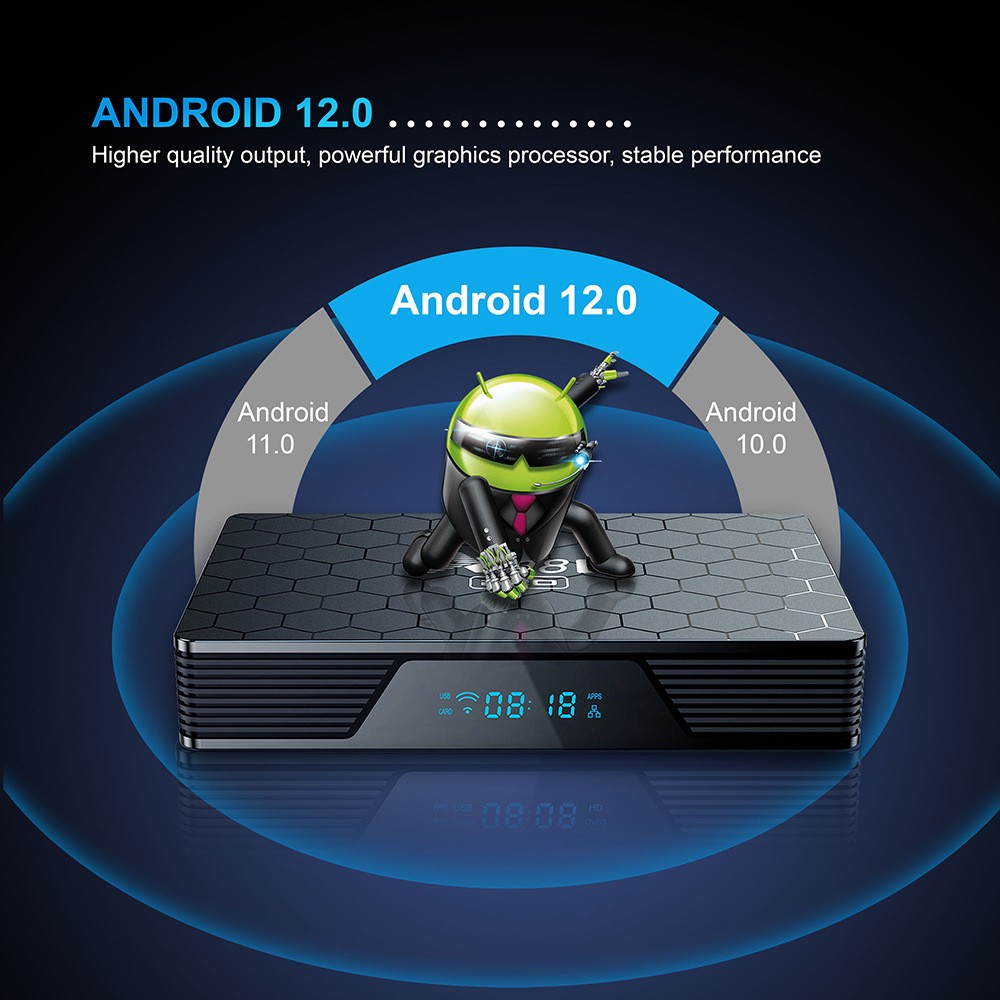 X98H Pro Smart TV Box 6K 2.4&5 – Home Cinema Google recenzja i cena