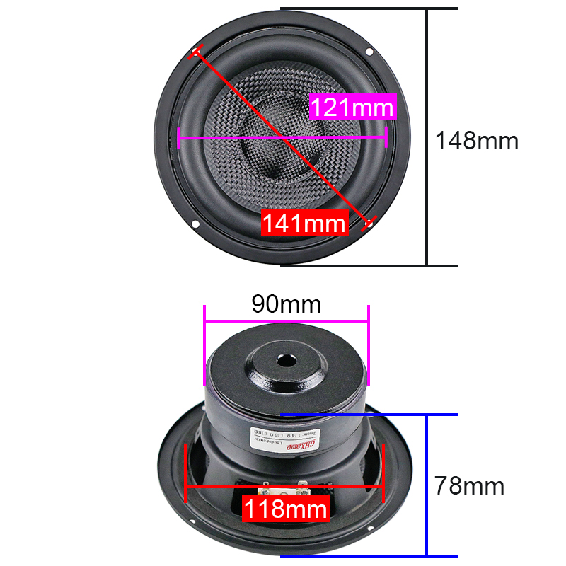 GHXAMP 5,25 cala 148 mm Subwoo – Home Cinema Dvd recenzja i cena