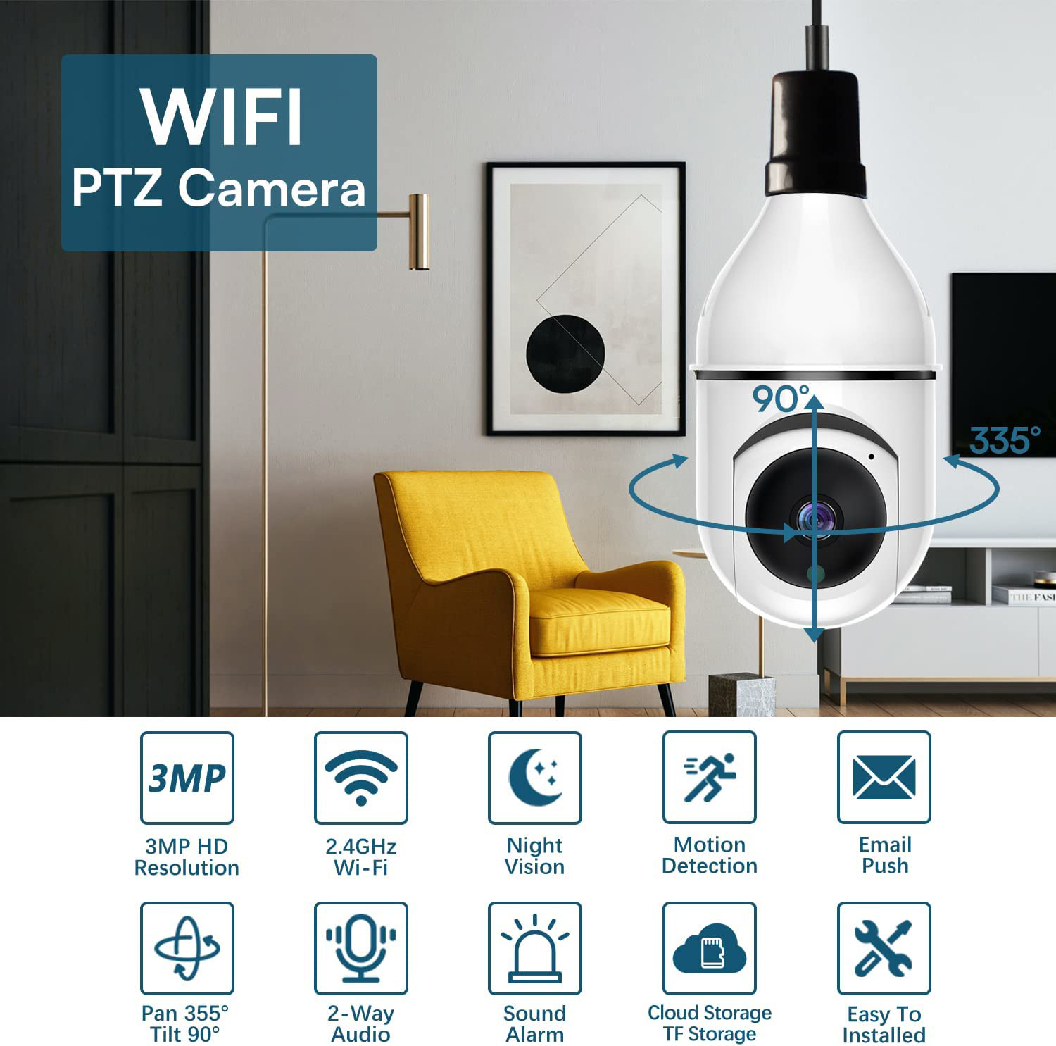 Inteligentna kamera w żarówce  – Home Cinema Sony recenzja i cena