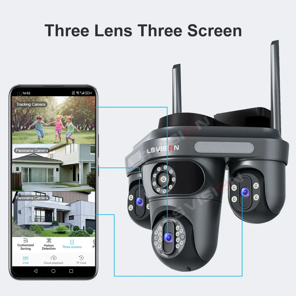 LS VISION Kamera z potrójnym e – Home Cinema Outdoor recenzja i cena