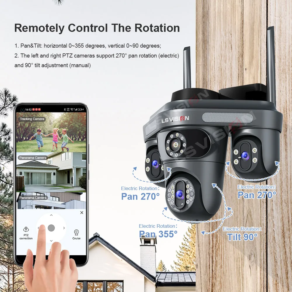 LS VISION Kamera z potrójnym e – Home Cinema Outdoor recenzja i cena