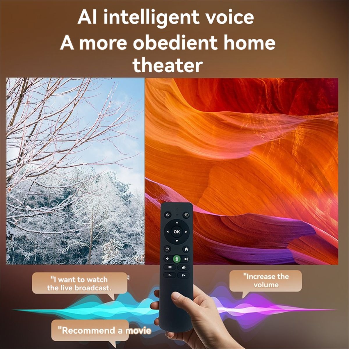 Projektor Android WiFi AS62 T3 – Home Cinema Uk recenzja i cena