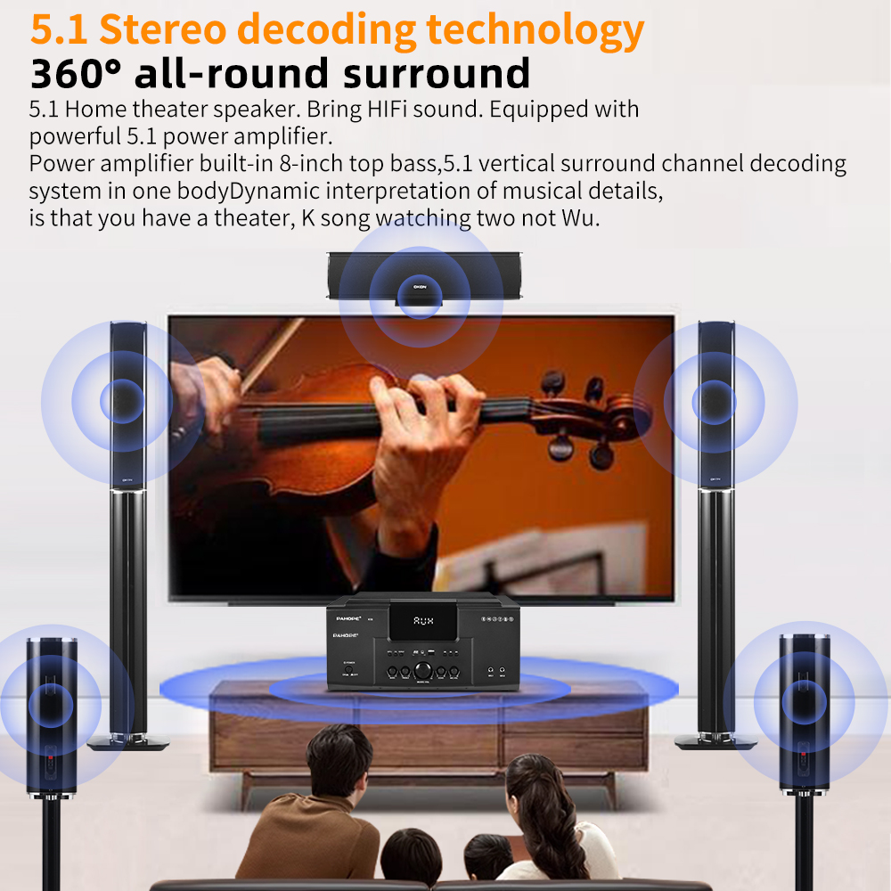 System kina domowego 5.1 Surro – Home Cinema Xlr recenzja i cena