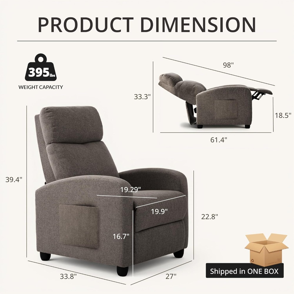 Nowoczesny fotel rozkładany z  – Home Cinema Recliners recenzja i cena