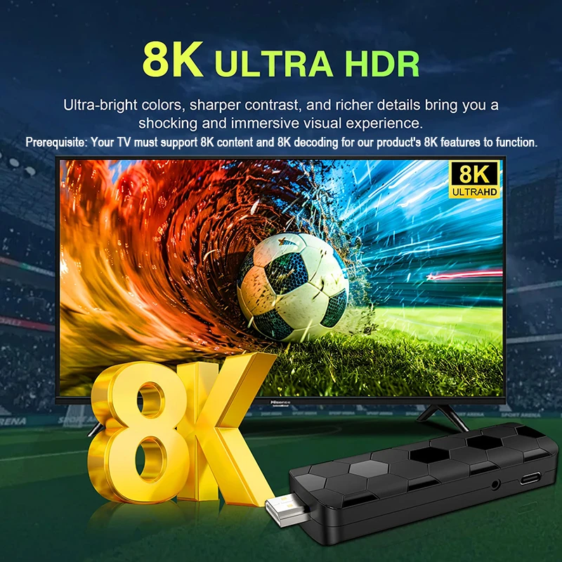 Android 16 8K Ultra HD TV Stic – Home Cinema Player recenzja i cena