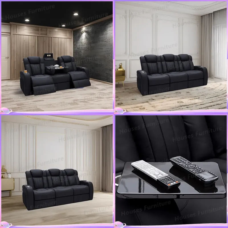 Skórzana sofa rozkładana do ki – Home Cinema Recliners recenzja i cena
