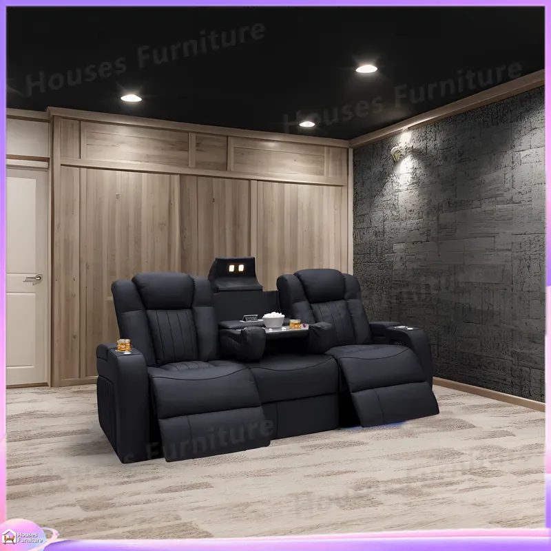 Skórzana sofa rozkładana do ki – Home Cinema Recliners recenzja i cena